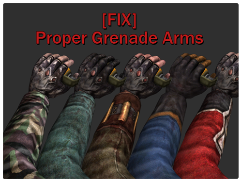 [MUTATOR/FIX] Proper Grenade Arms